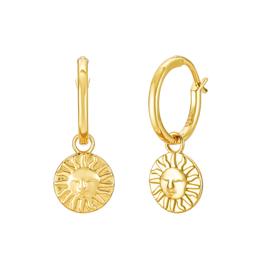 Como Sunshine Hoop Earrings