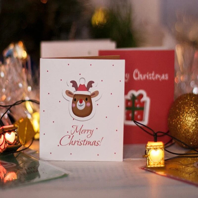 Mini Frohe Weihnachten Grußkarten