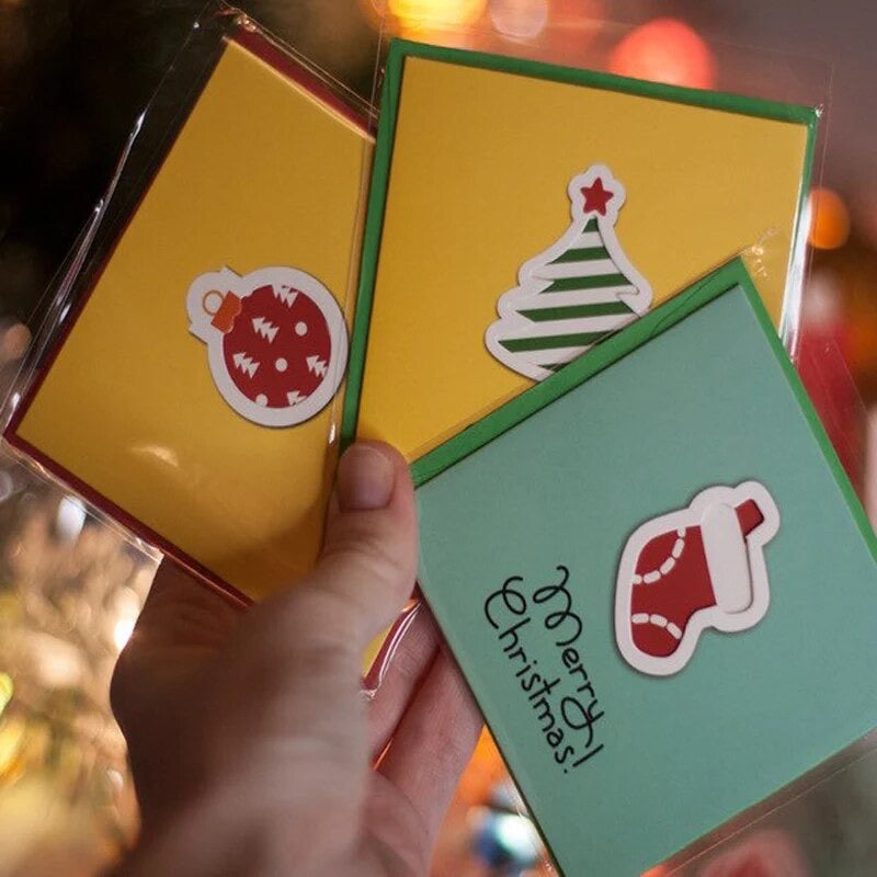 Mini Frohe Weihnachten Grußkarten