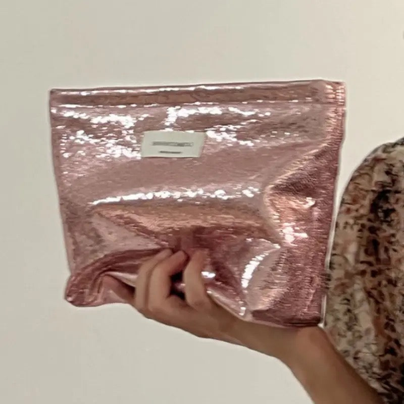 Glitzer Kosmetik Tasche