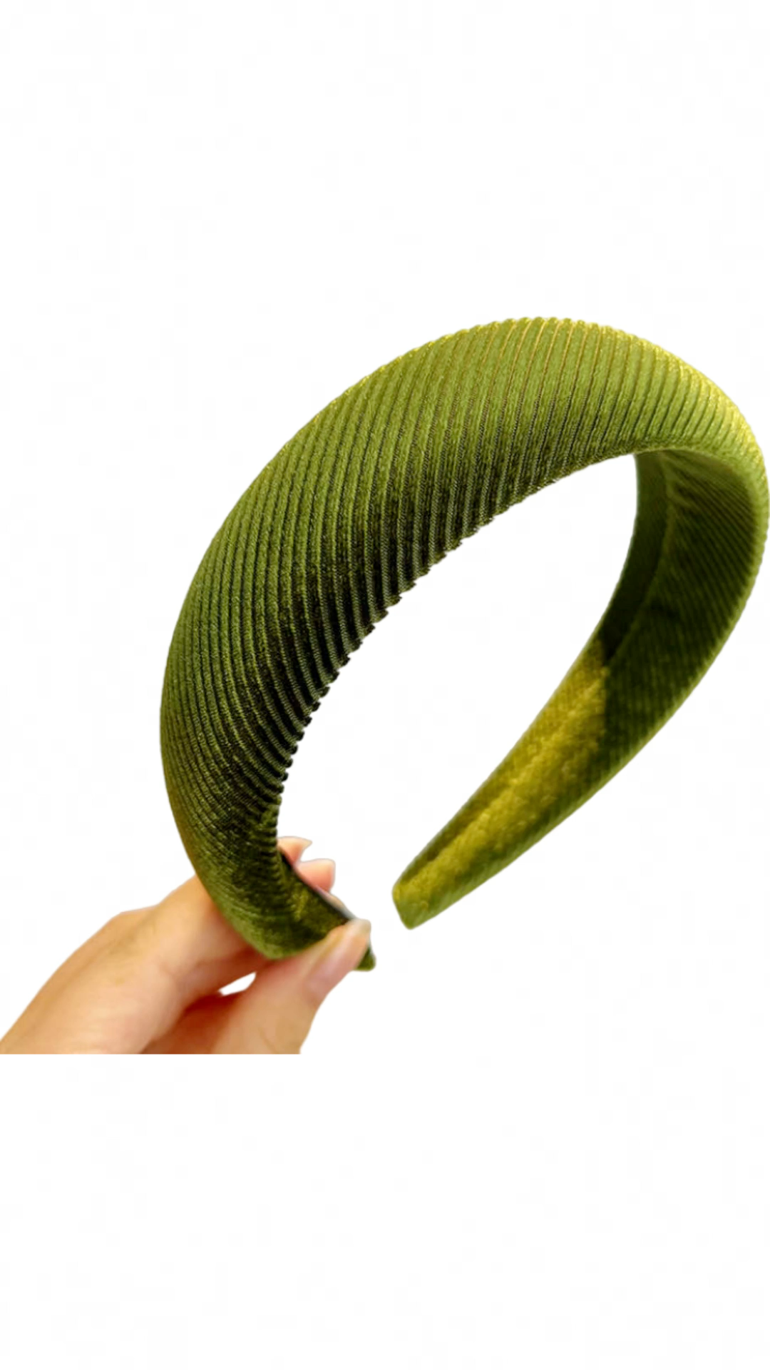 Velvet headband Flora