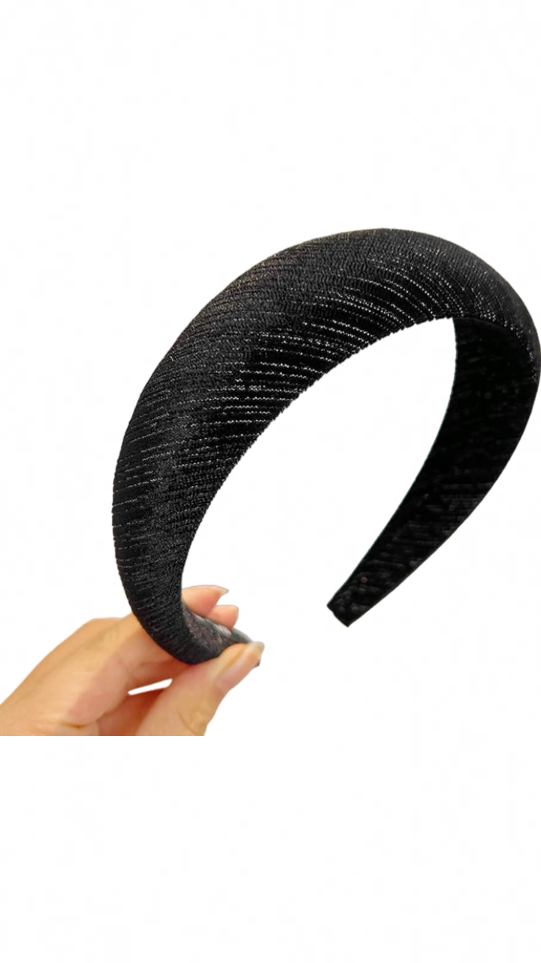 Velvet headband Flora