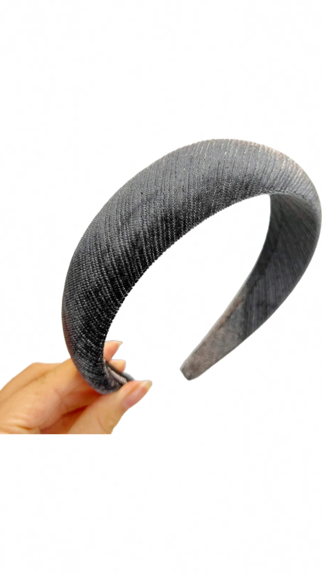 Velvet headband Flora