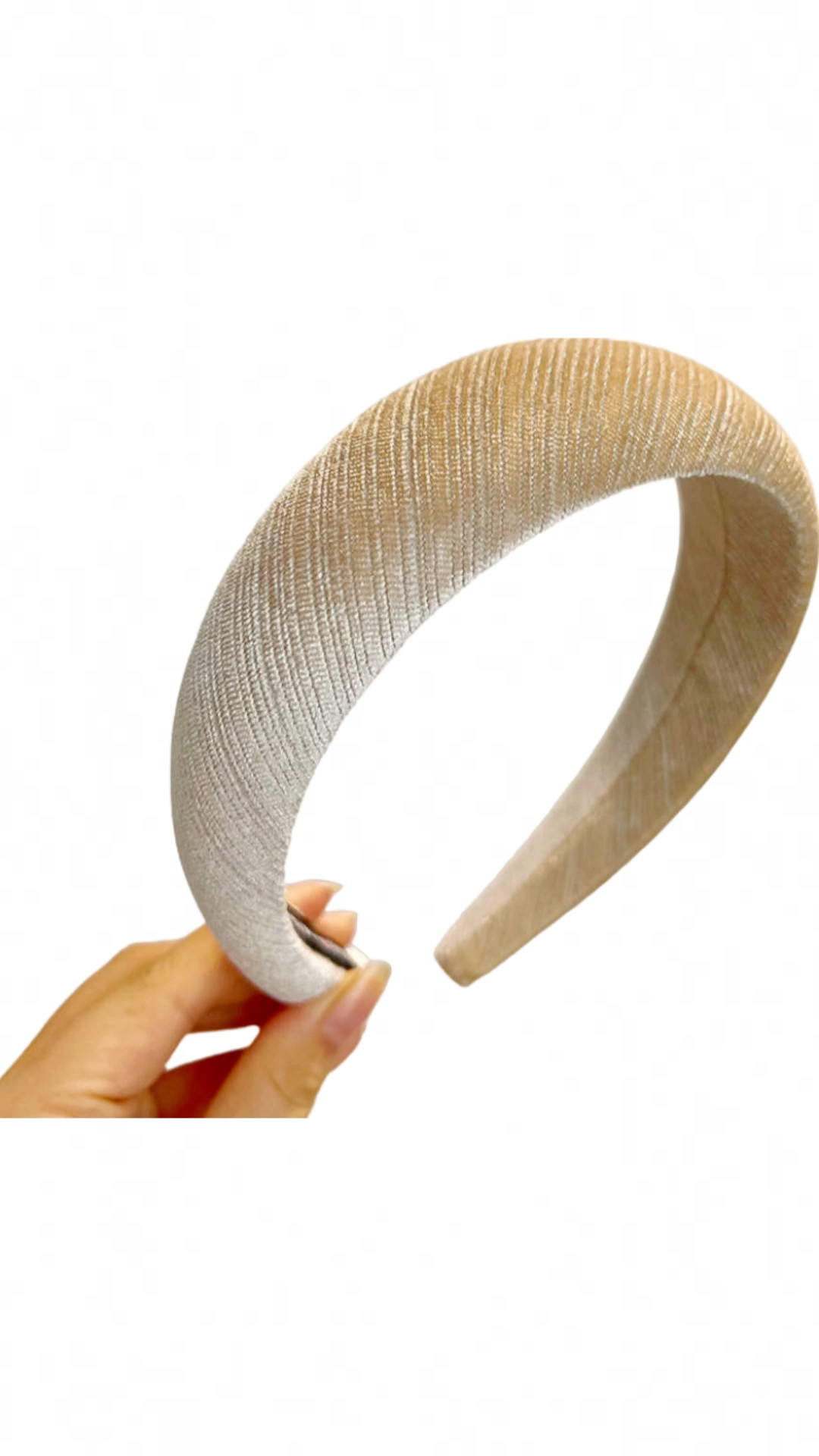 Velvet headband Flora