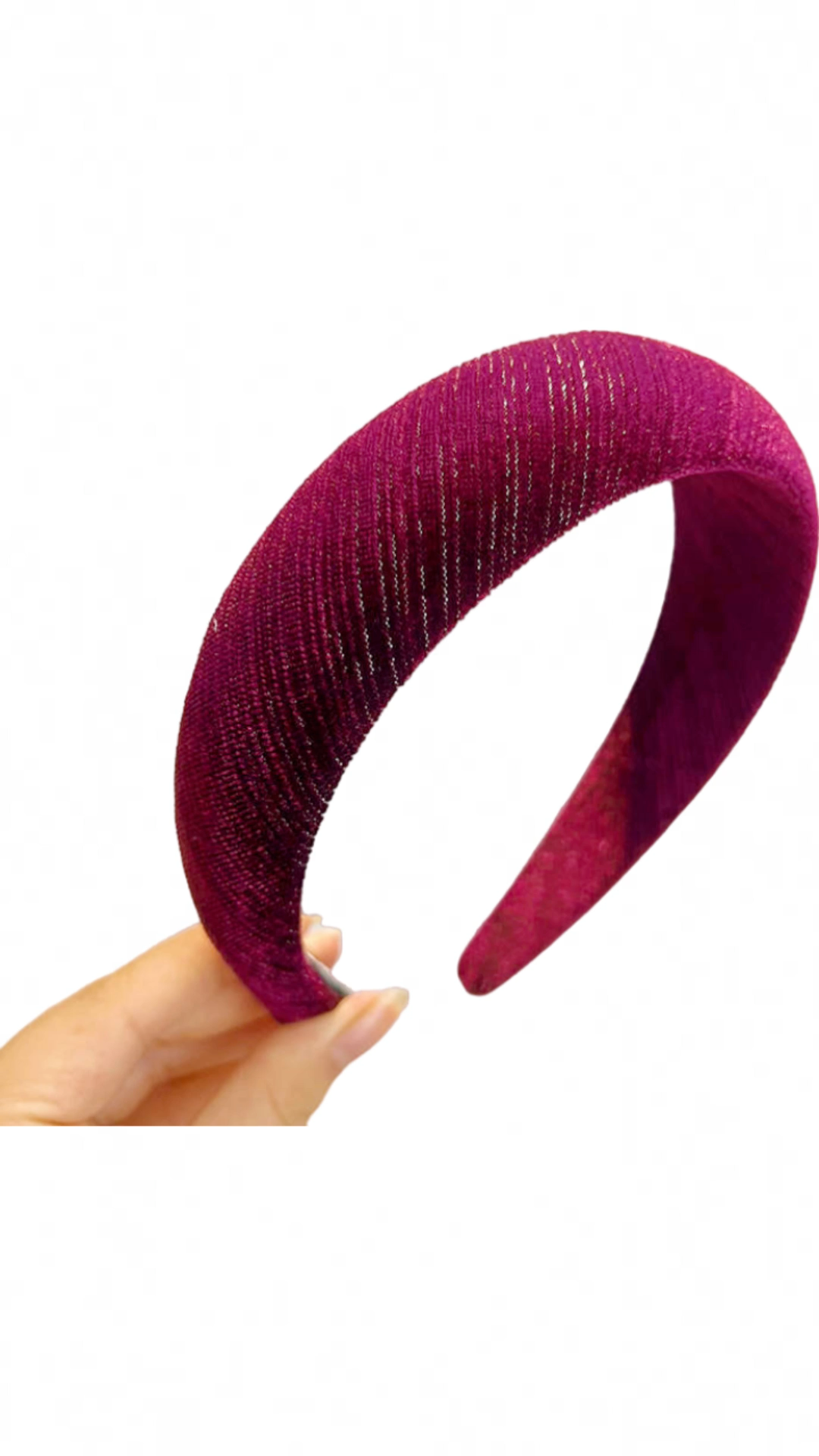 Velvet headband Flora