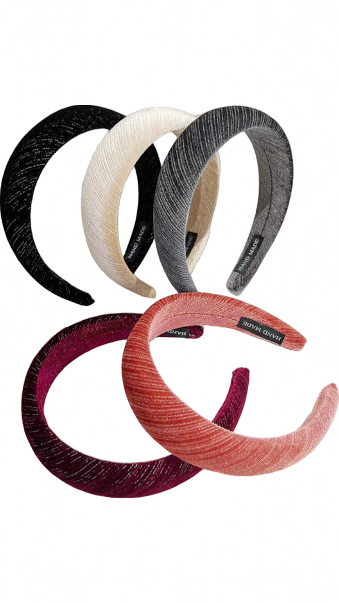 Velvet headband Flora
