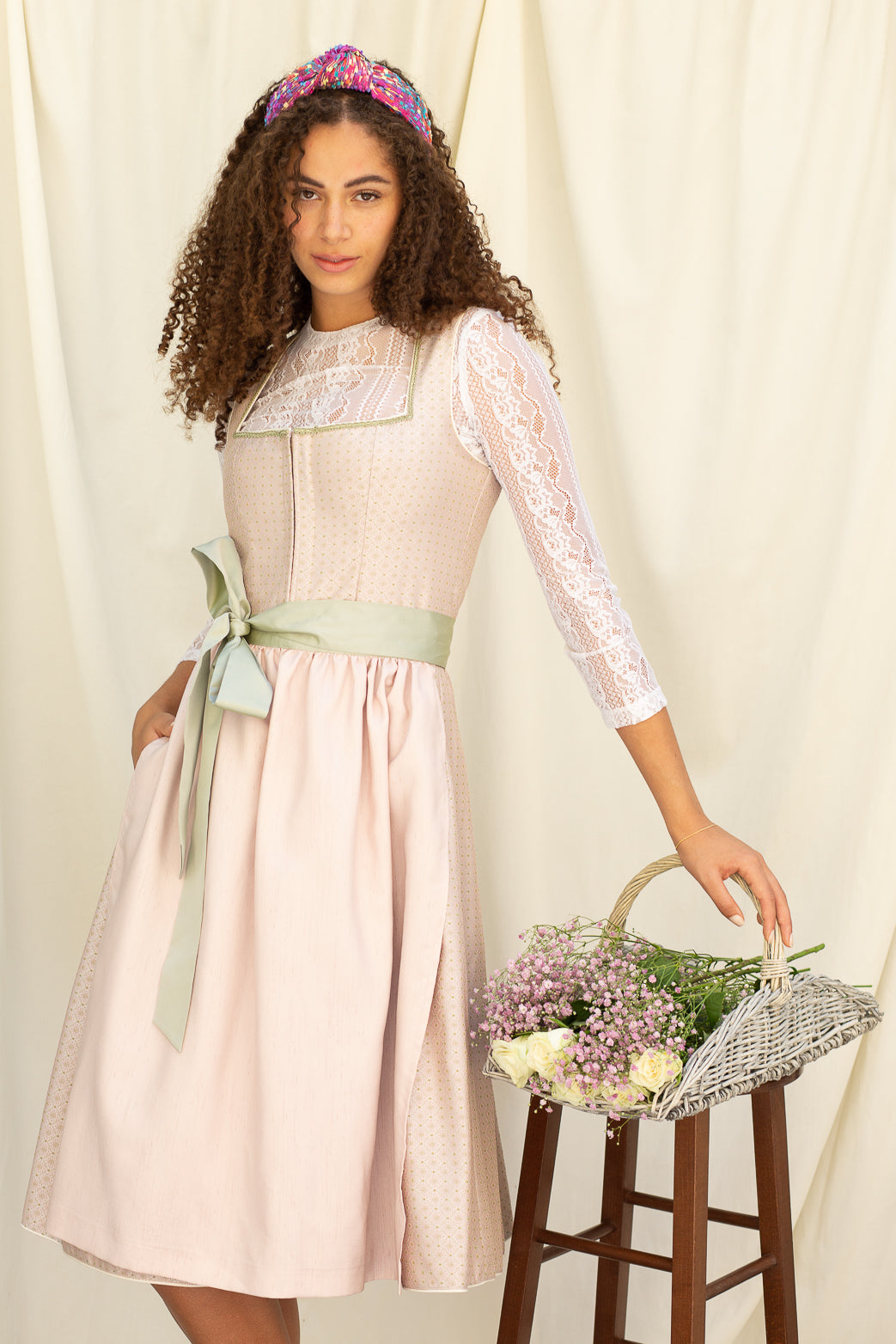 Haarreif Pink Rainbow