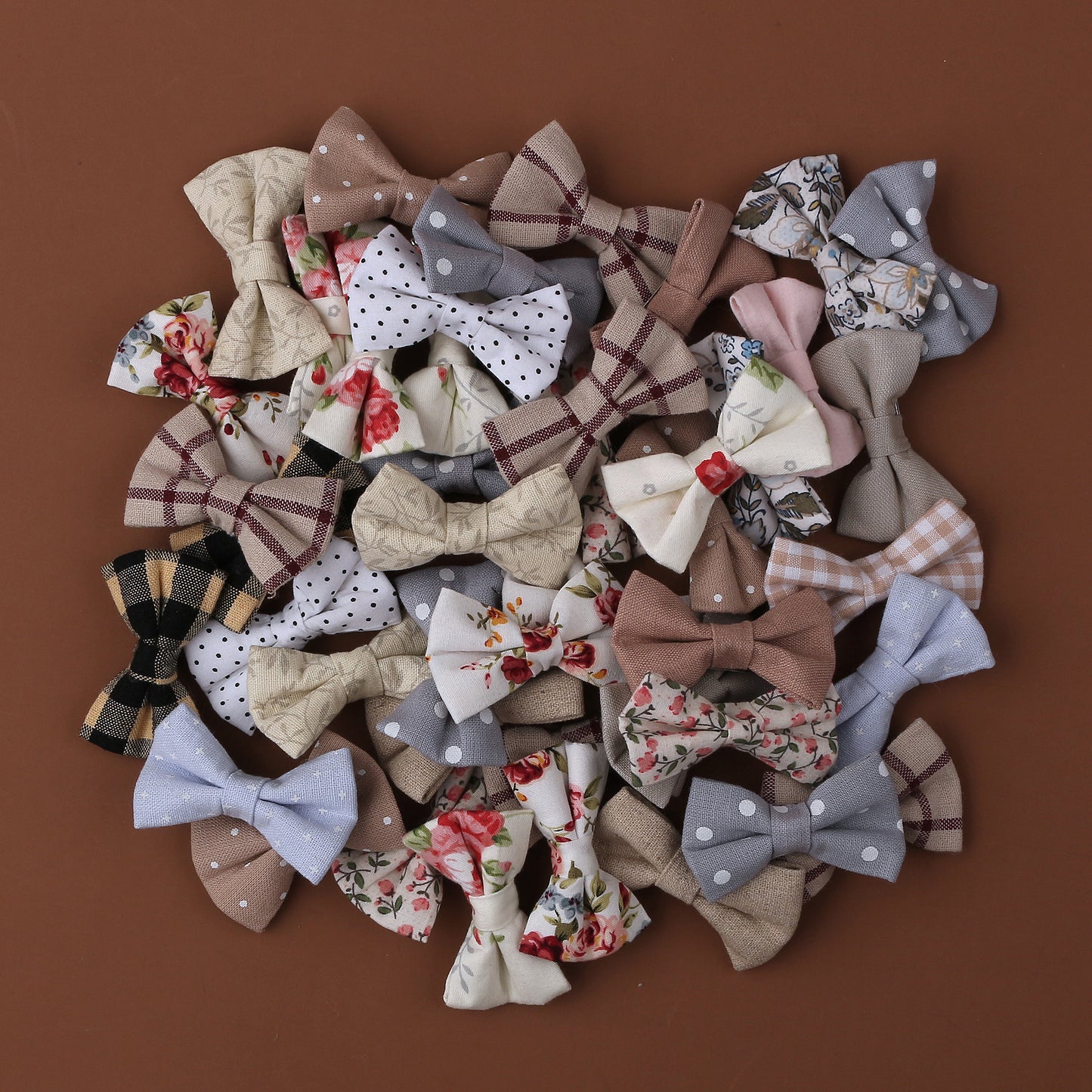 Haarschleife Baby Golden Hearts