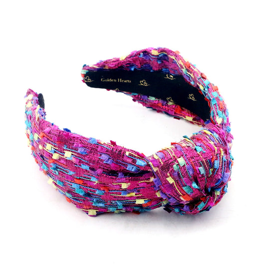 Headband Pink Rainbow