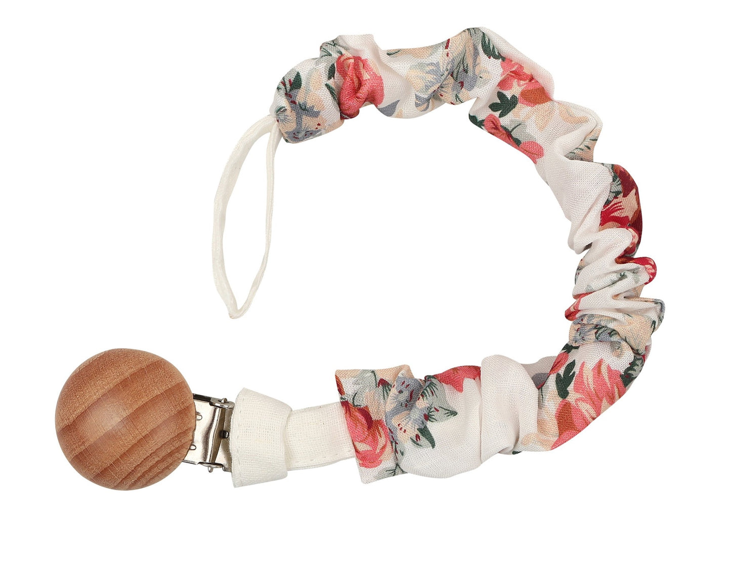 Schnullerkette aus Bio-Baumwolle