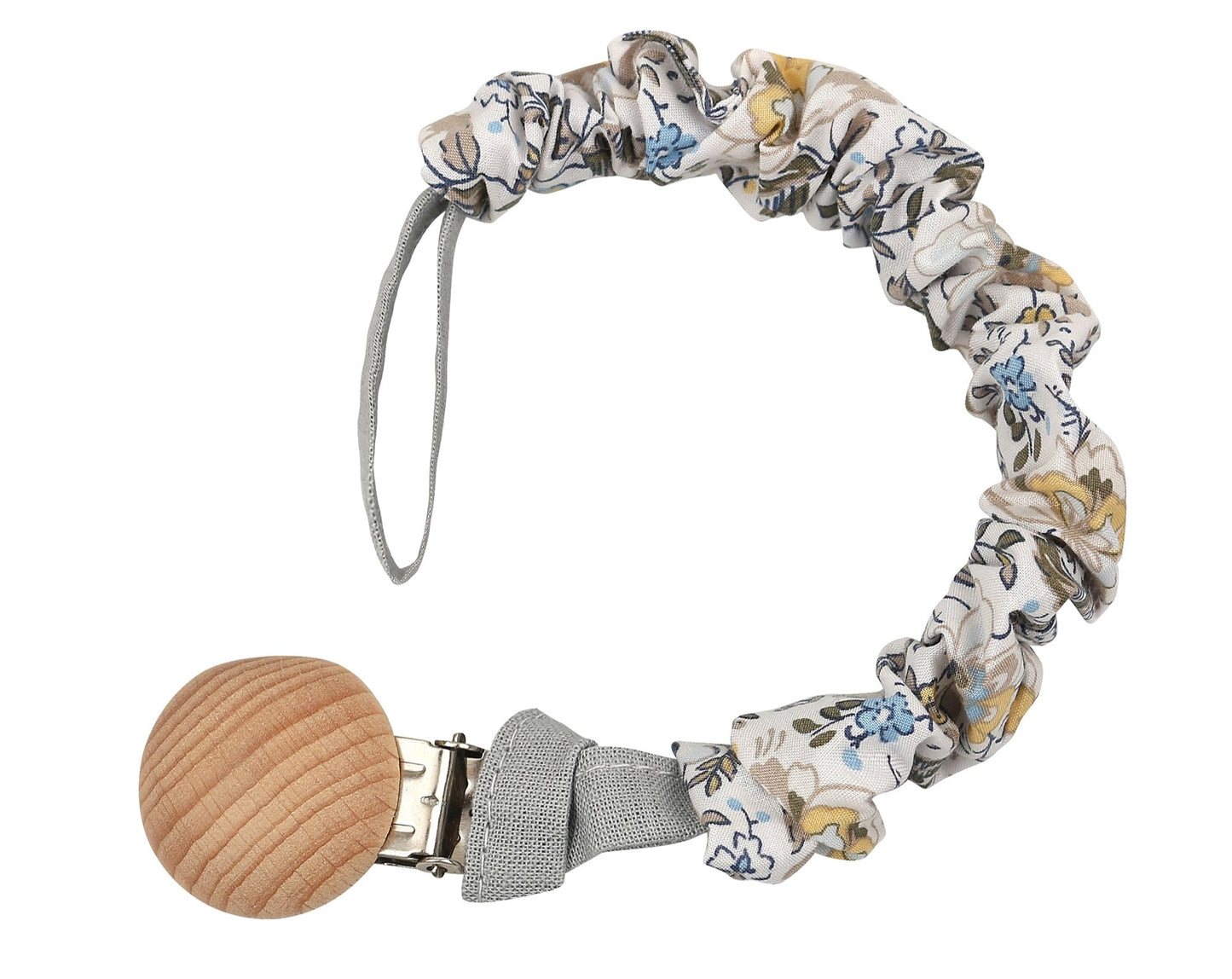 Schnullerkette aus Bio-Baumwolle
