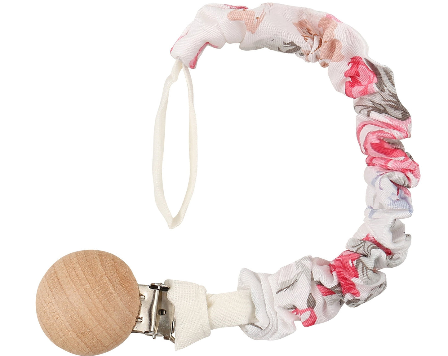 Schnullerkette aus Bio-Baumwolle