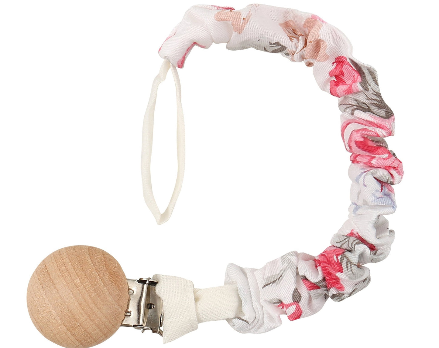 Schnullerkette aus Bio-Baumwolle