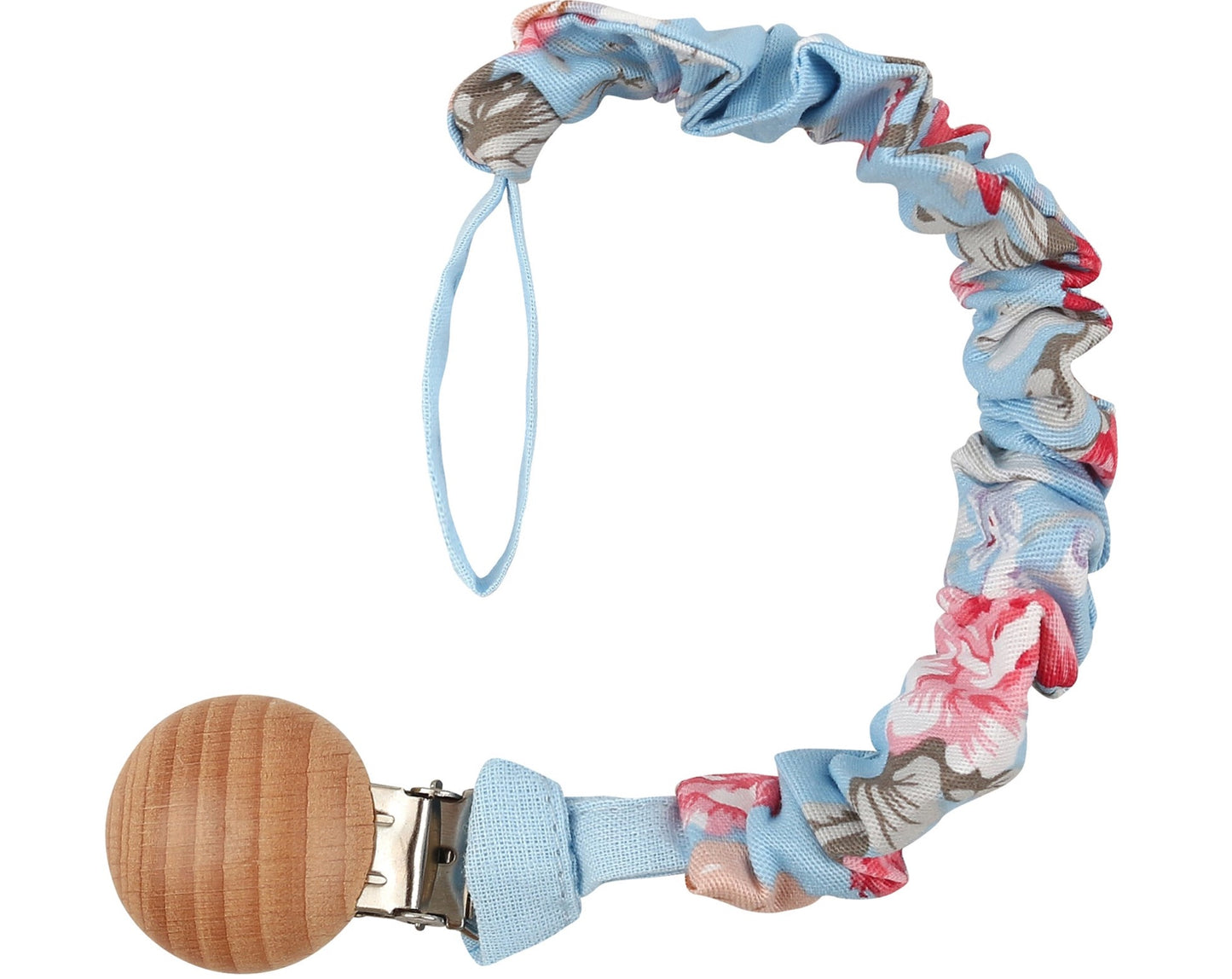 Schnullerkette aus Bio-Baumwolle
