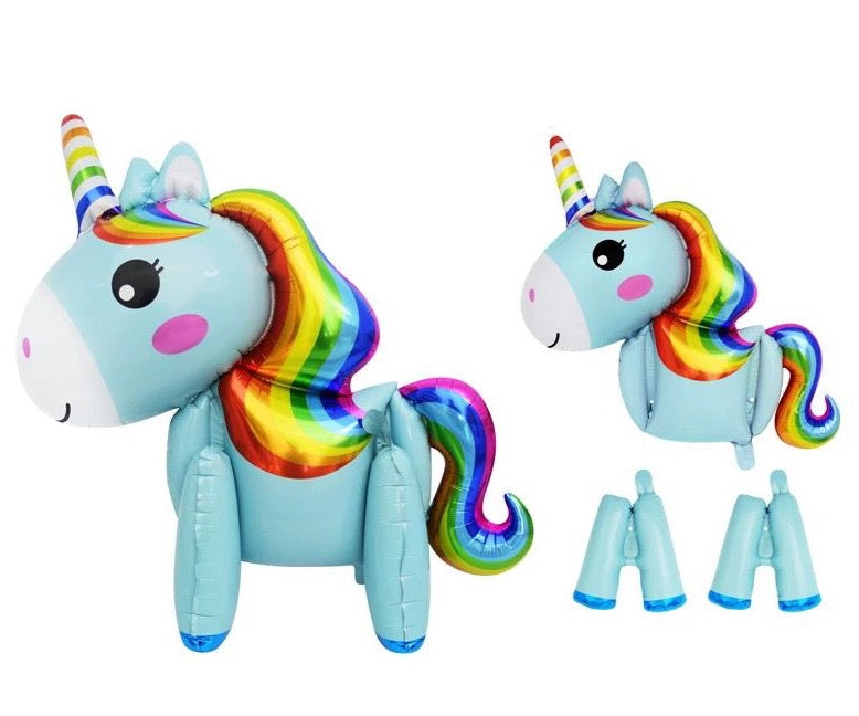 Ballon Einhorn-Blau