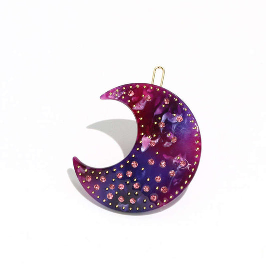 moon hair clip