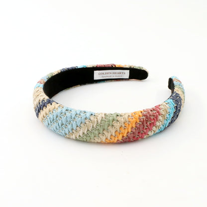 Haarreif Maxime in Raffia