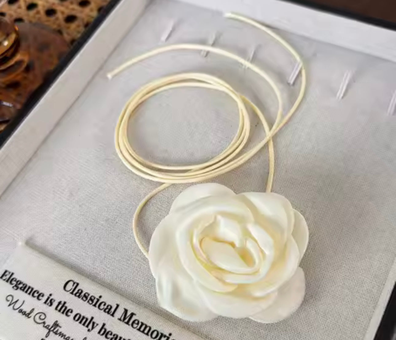 Satin Rose String