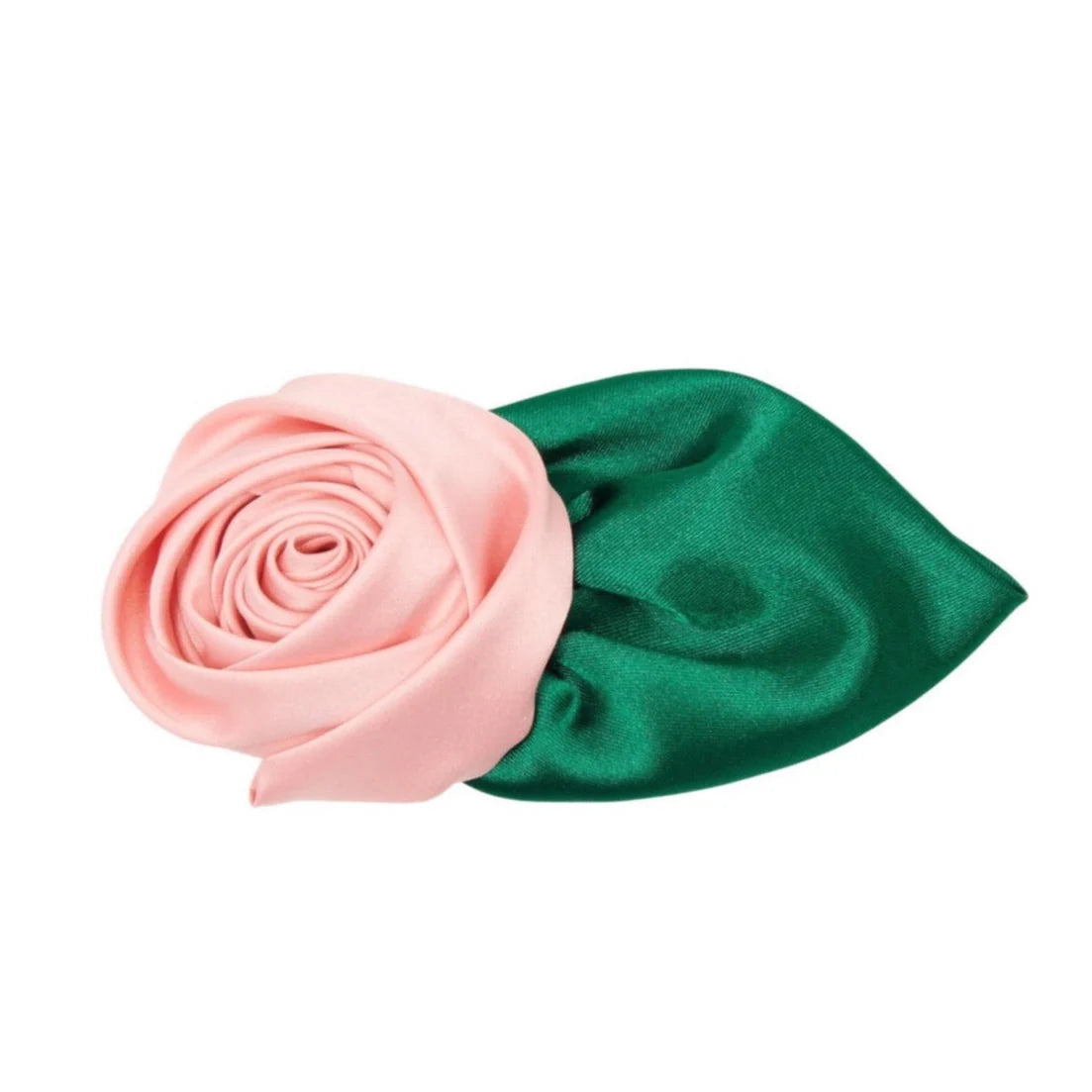 Haargummi Rose aus Satin