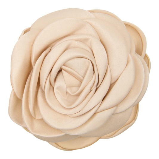 Haarspange Rose aus Satin