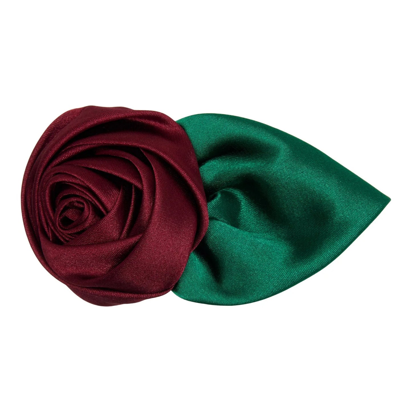 Haargummi Rose aus Satin