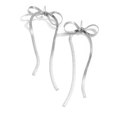 Clara-Snake Bow Eaarings