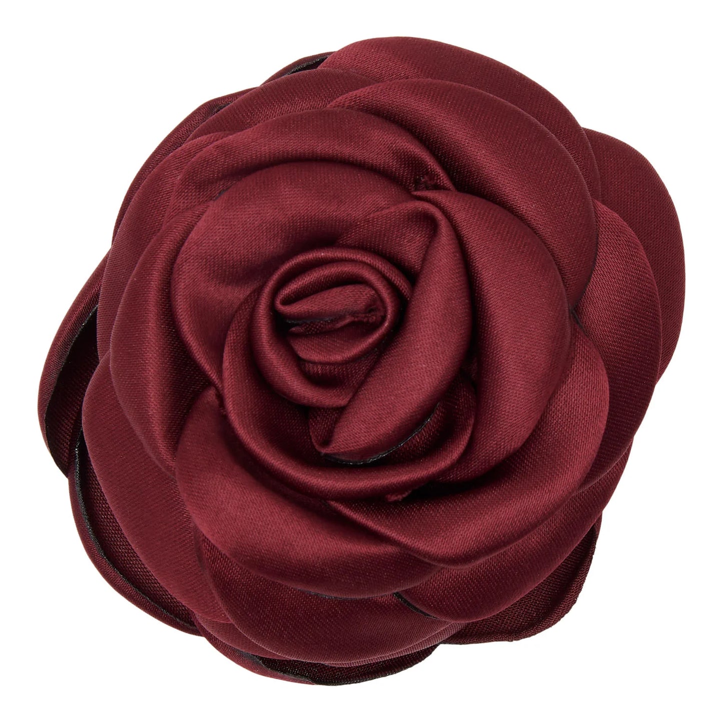 Haarspange Rose aus Satin