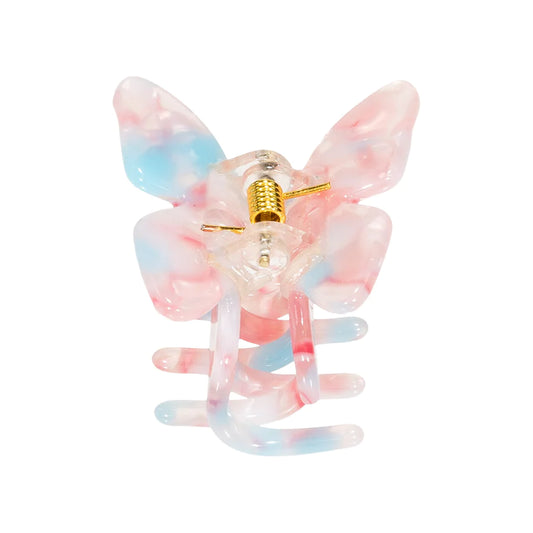 Small butterfly hair clip